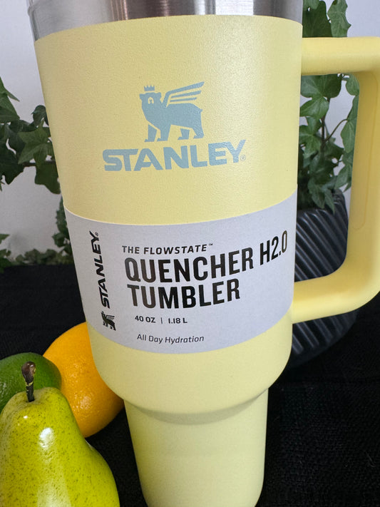 STANLEY QUENCHER H2.0 TUMBLER 40 OZ Color: Pomelo/Squeeze the day bundle